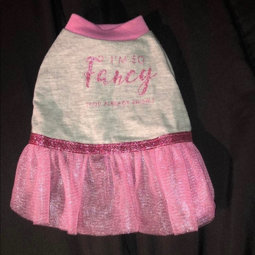 XS dog dress